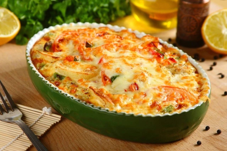 Монастырская кухня Рыбная запеканка