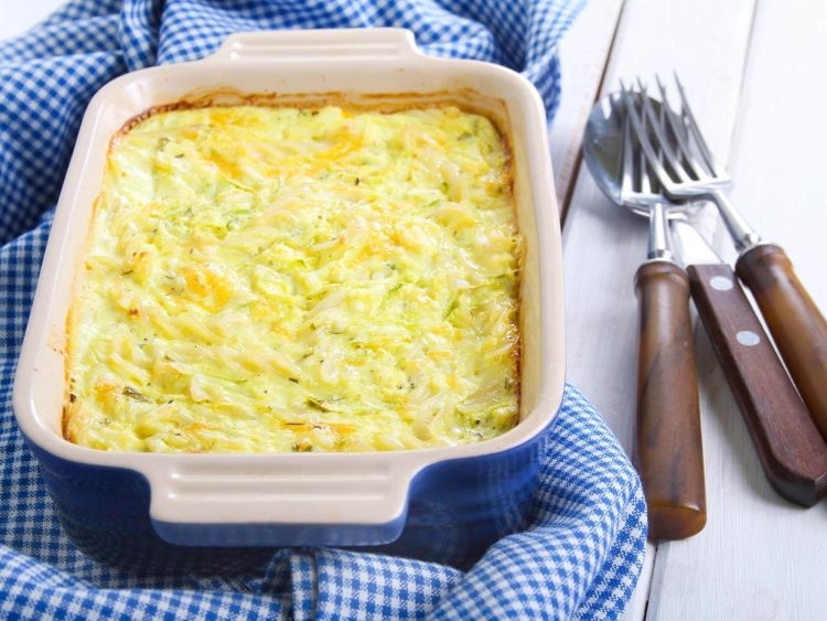 Запеканка картофельная с кабачками