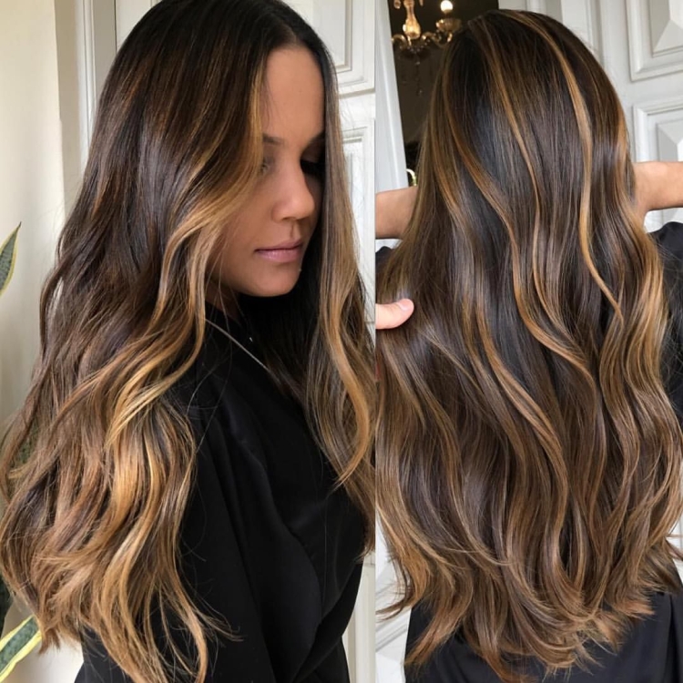 Твидовое окрашивание волос