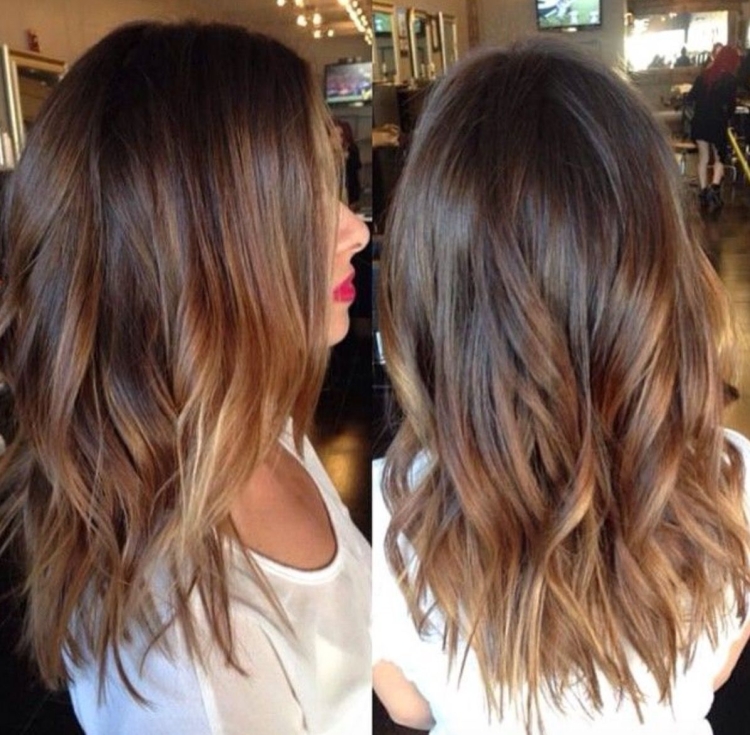 Окрашивание волос балаяж шатуш