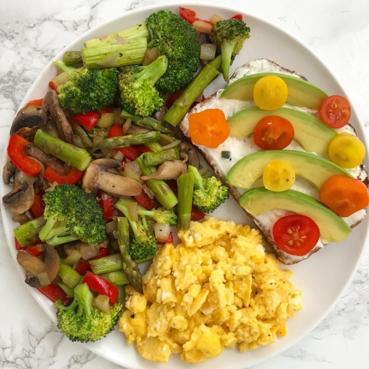 Белково овощной ужин