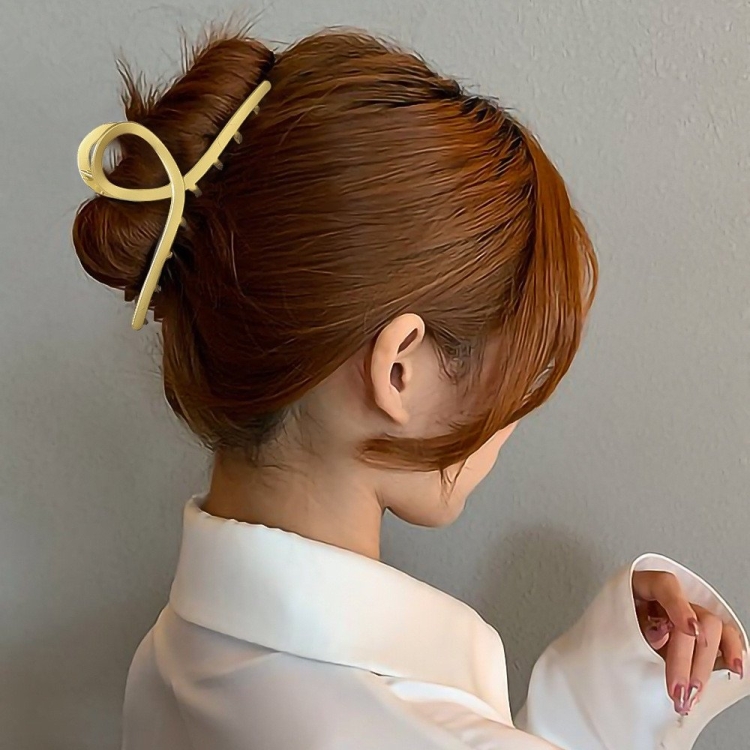 Прически с крабом для волос