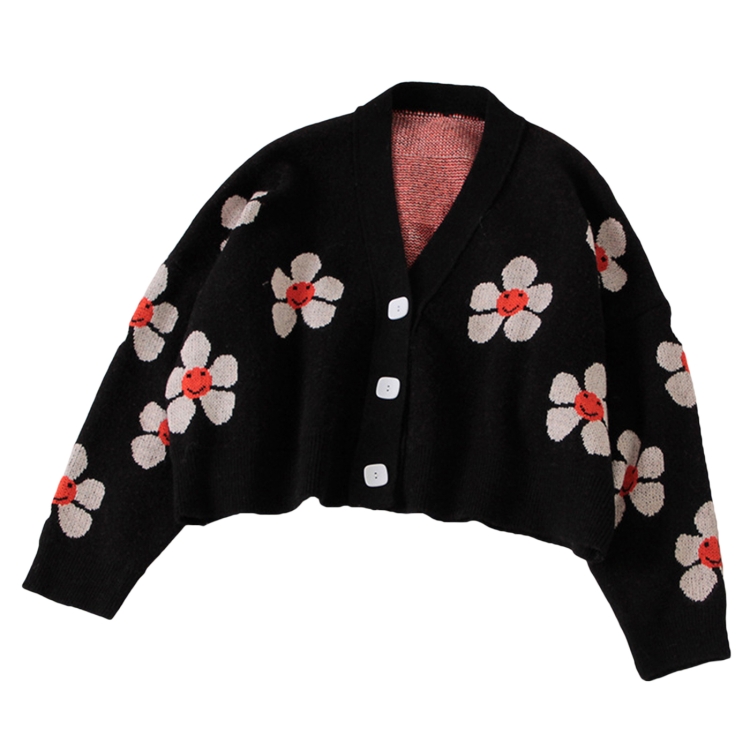 Flowery Cardigan