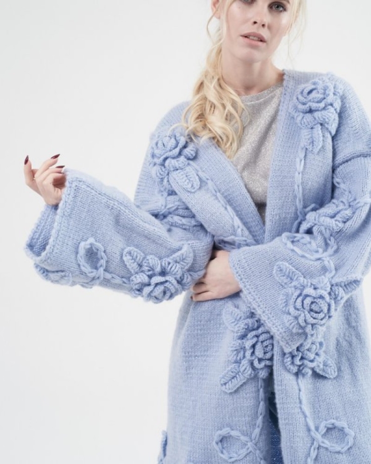 Эксклюзивный кардиган вязаный