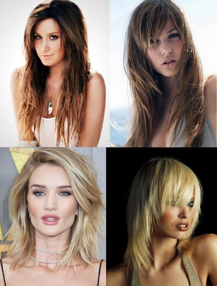 Стрижка рванка и Каскад