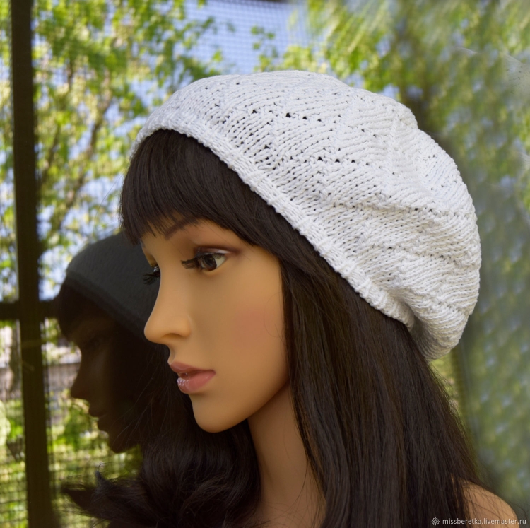 Шапка из хлопка