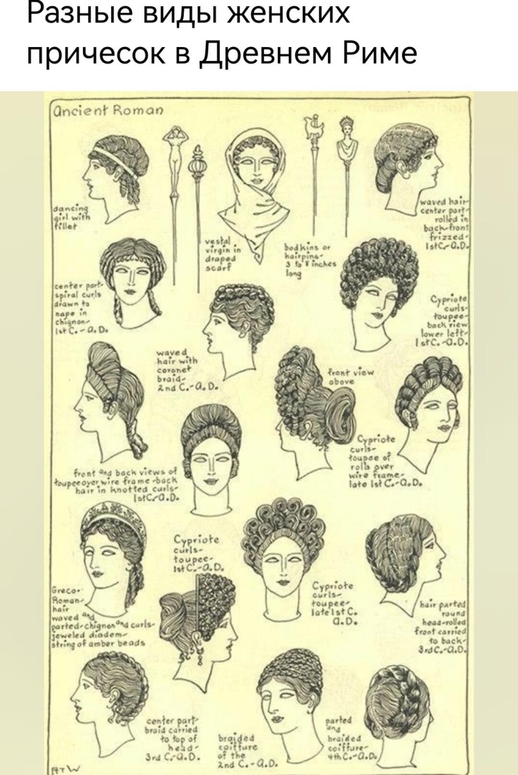 Мужские прически древнего Рима названия