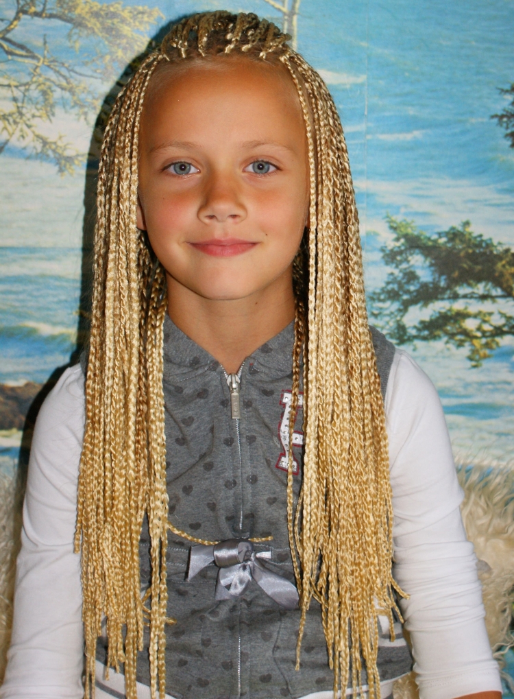 Тонкие косички