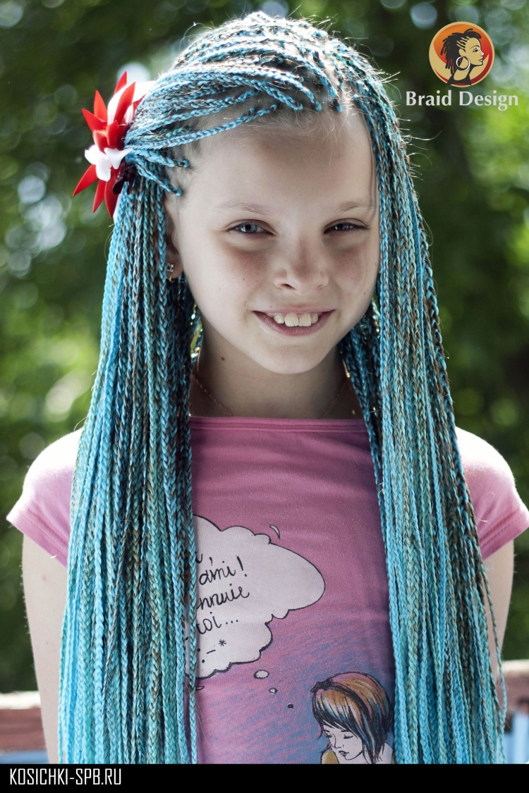 Афрокосы детям