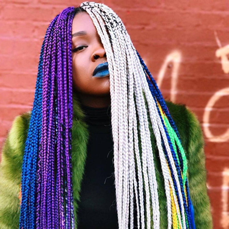 Афрокосы Box Braids