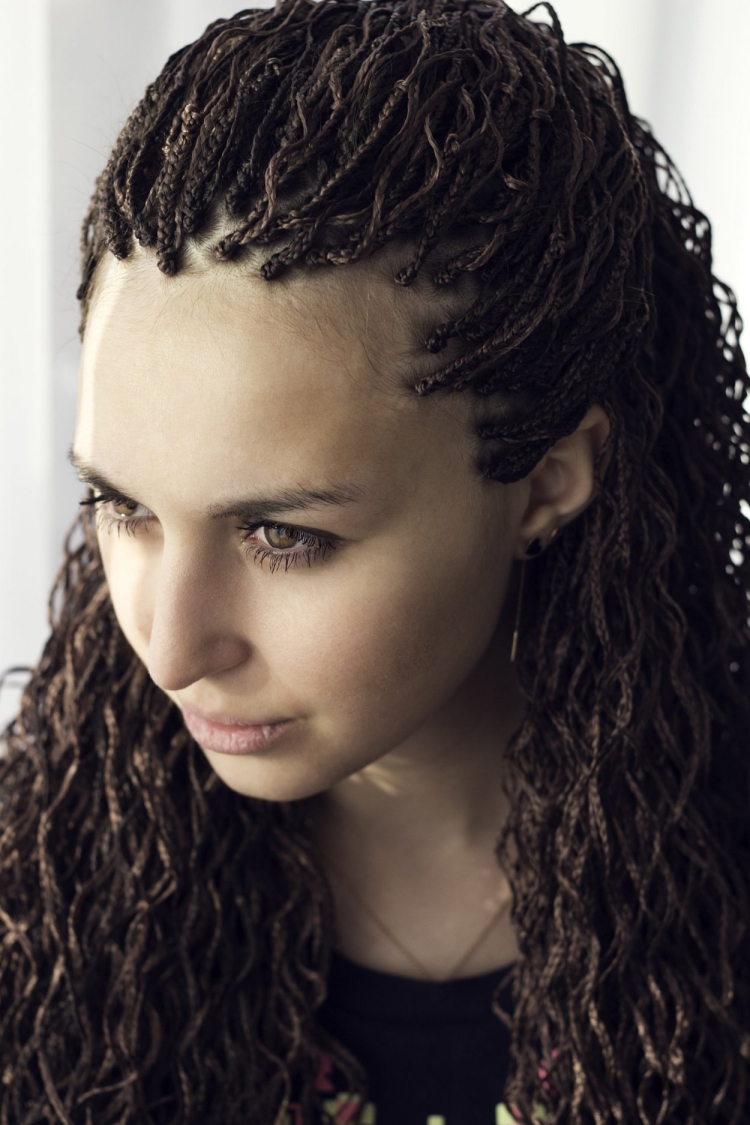 Зизи косички волнистые