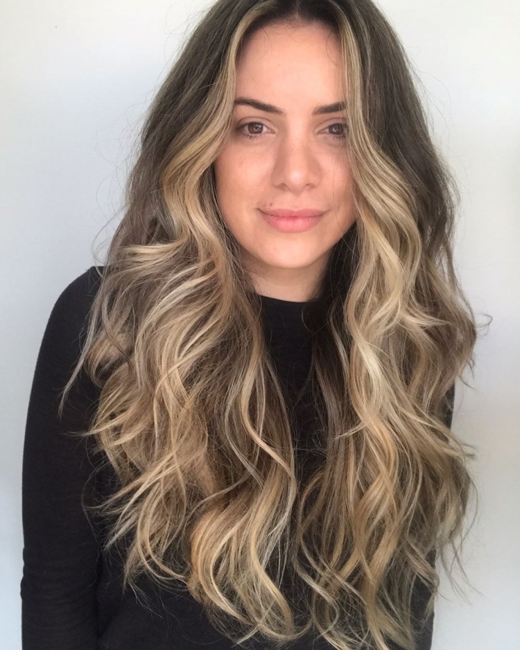 Осветленные пряди