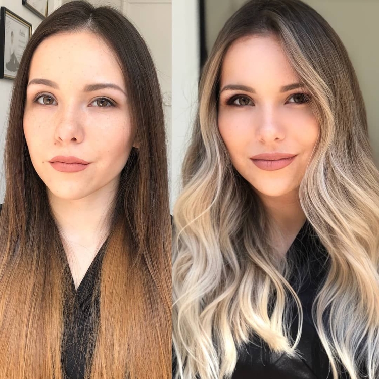 Балаяж контуринг