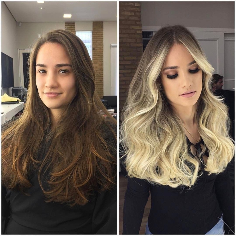 Шатуш из темного в светлый