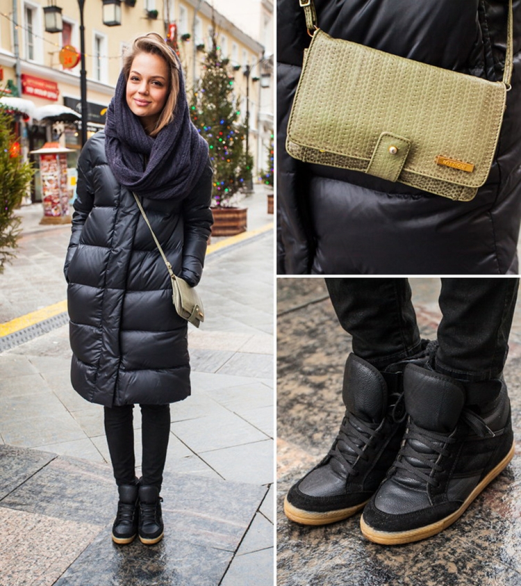 Сумка к винному пуховику