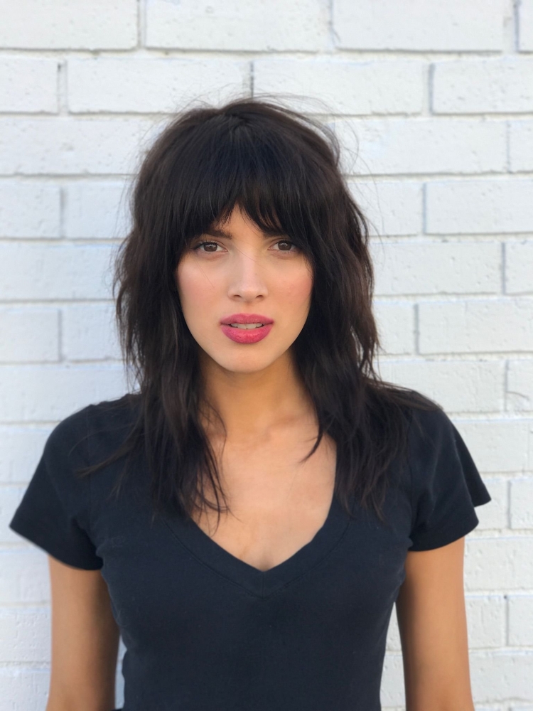 Шегги маллет стрижка