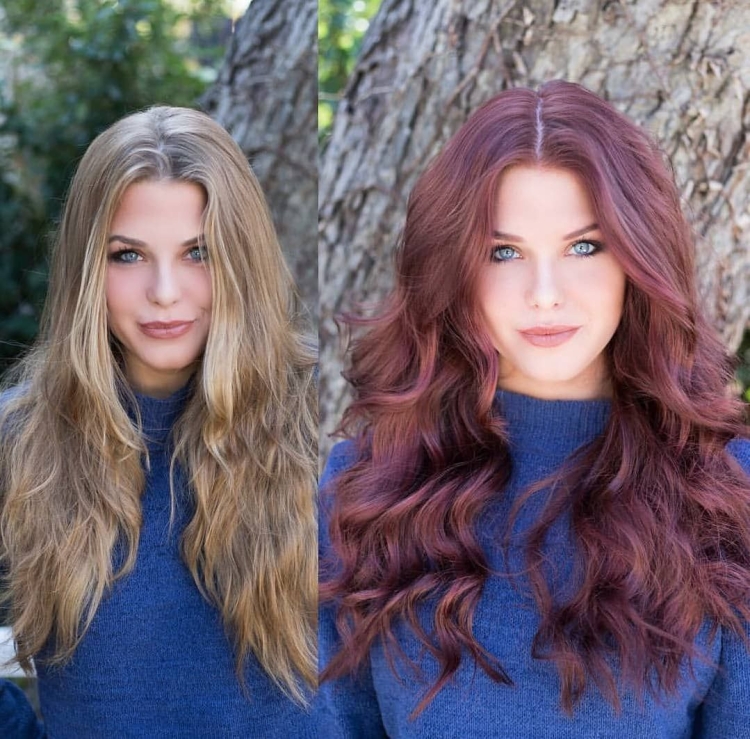 Подходящий цвет волос