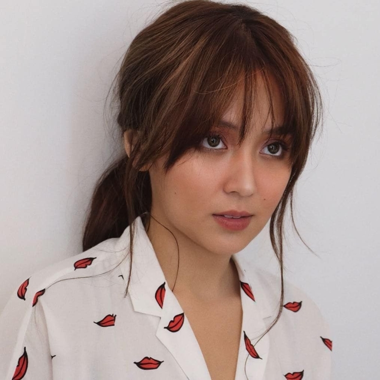 Прозрачная челка