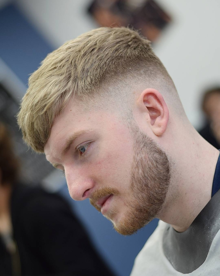 Кроп фейд полубокс