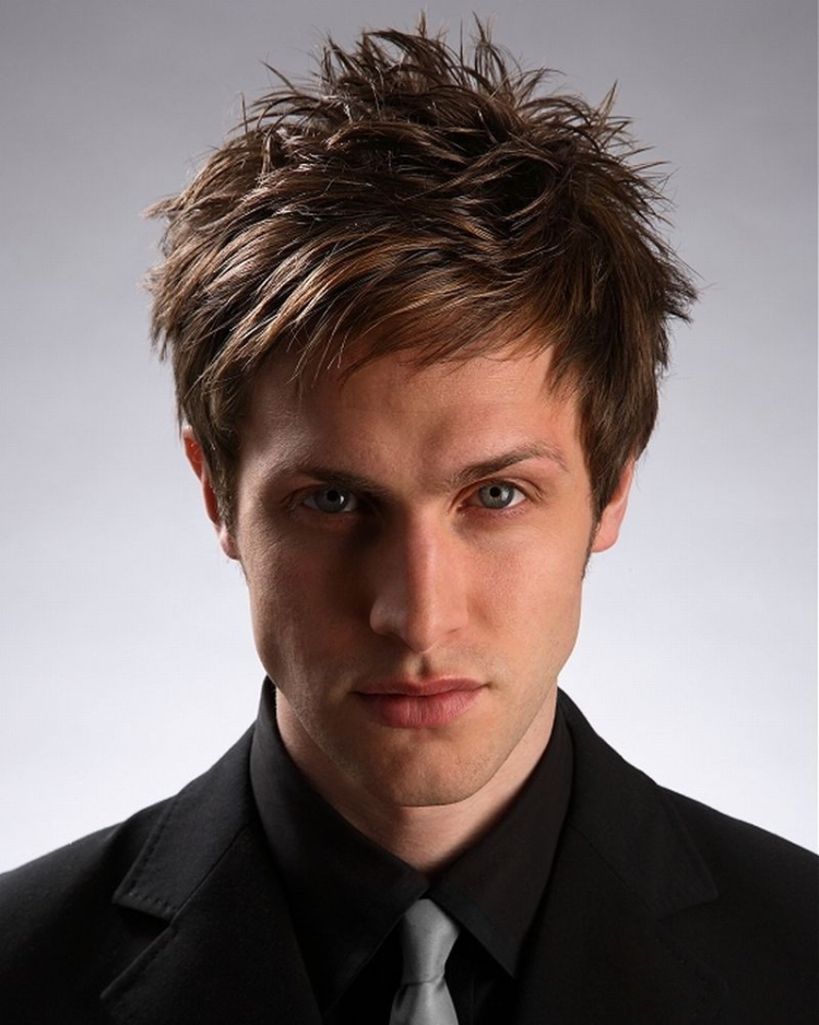 Рваная стрижка мужская