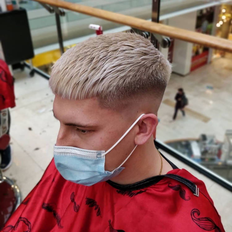 Стрижка кроп мужская 2022