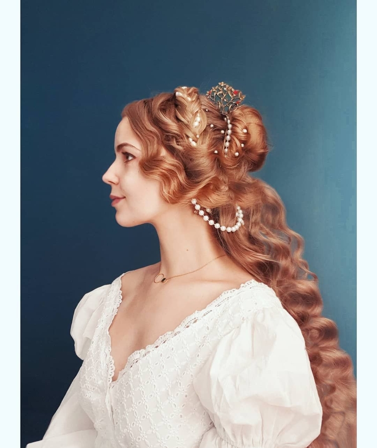 Лукреция элита стиль причёски