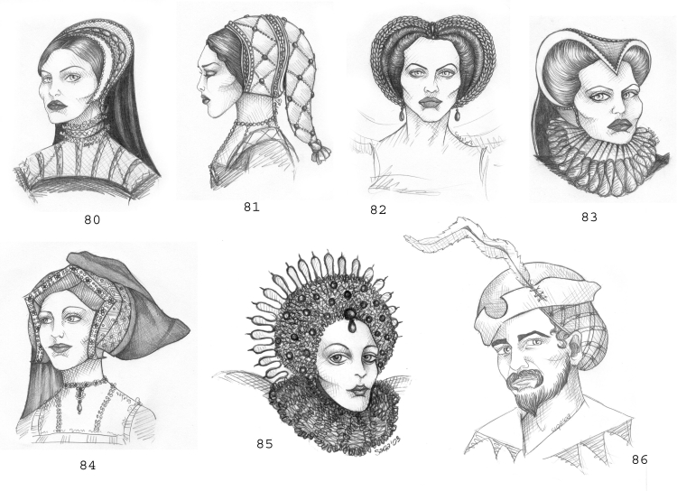 Прически средневековья романский период