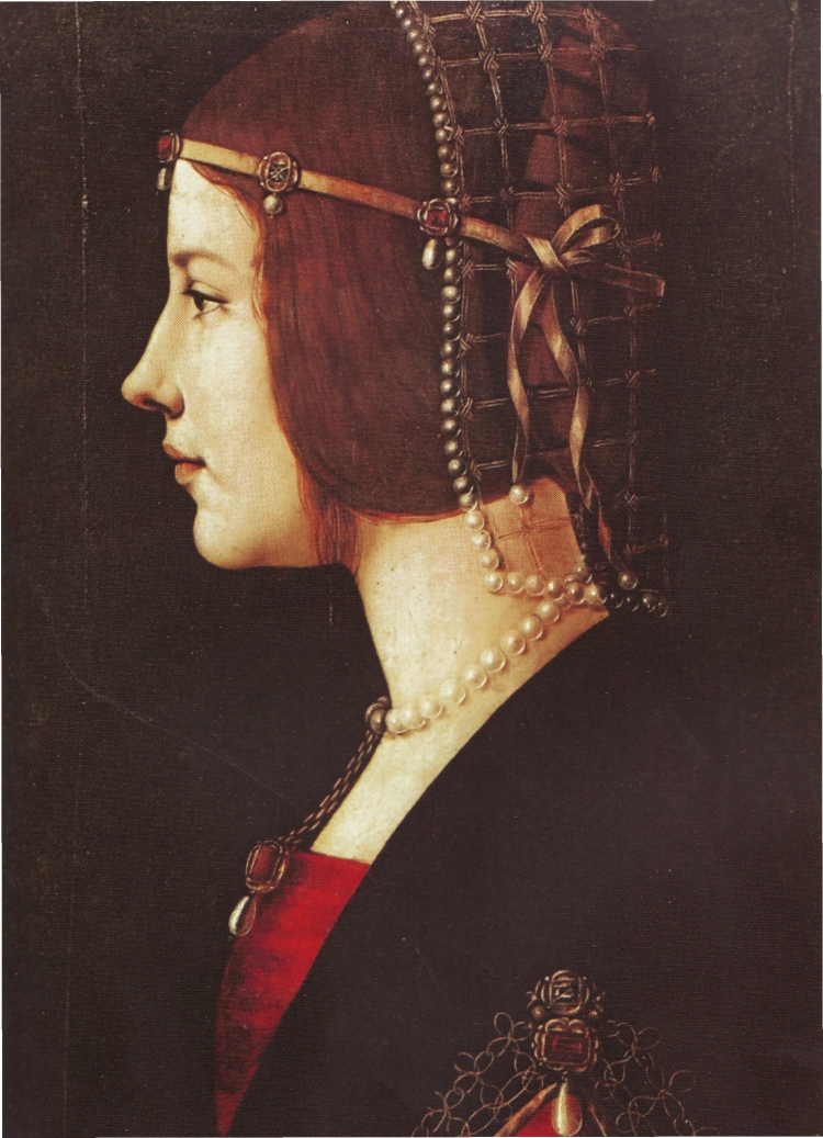 Беатриче д’Эсте портрет