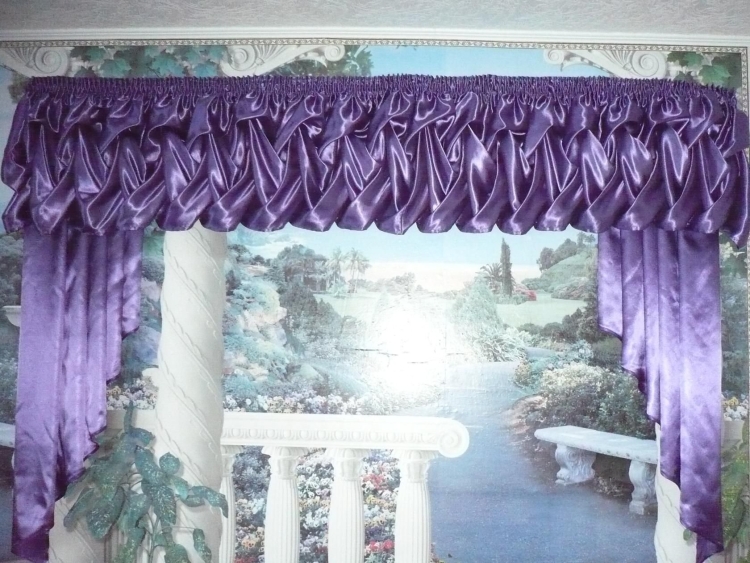 Буфы на шторах