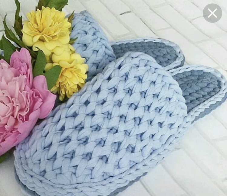 Тапочки — следки «кукурузка»