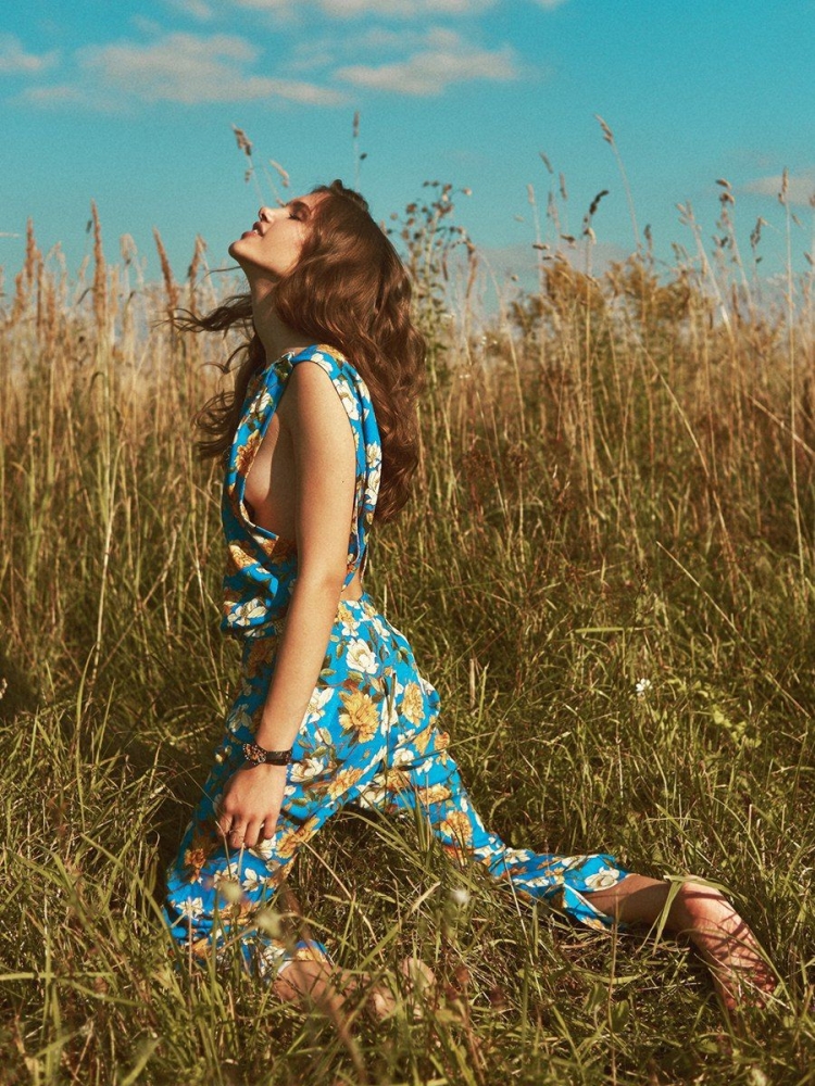 Летняя фотосессия на природе