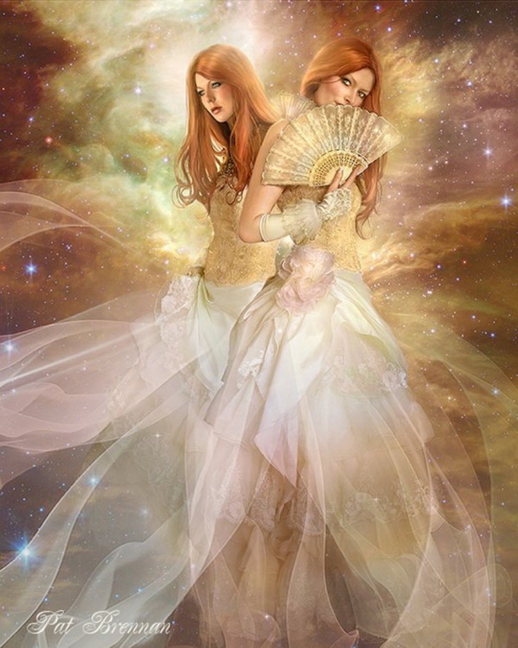 Девушки Близнецы фэнтези