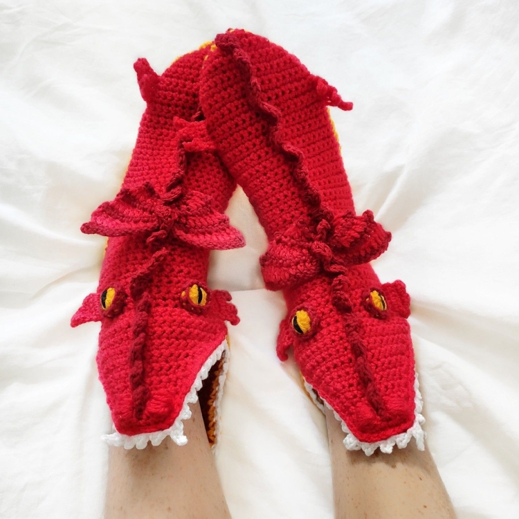 Носки "драконы"