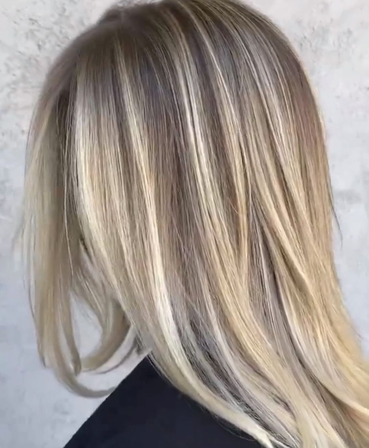 Мелирование светлое на карте