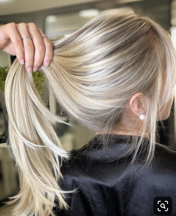 Прикорневое мелирование