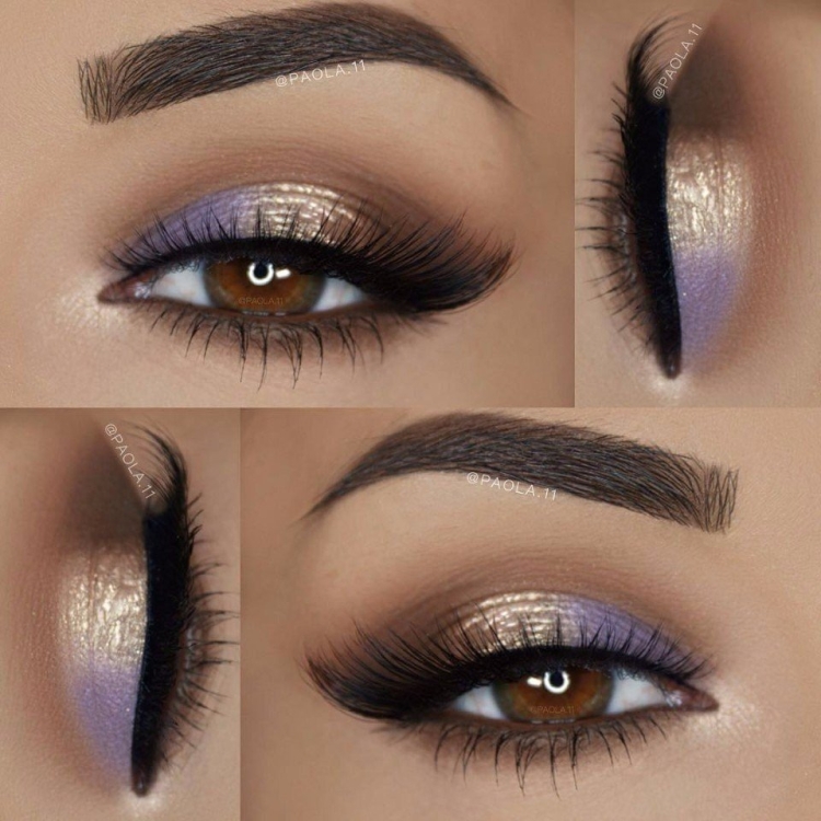 Красивый макияж для карих глаз