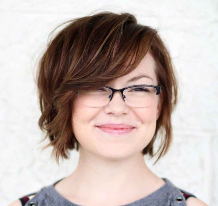 Стрижки для полного лица