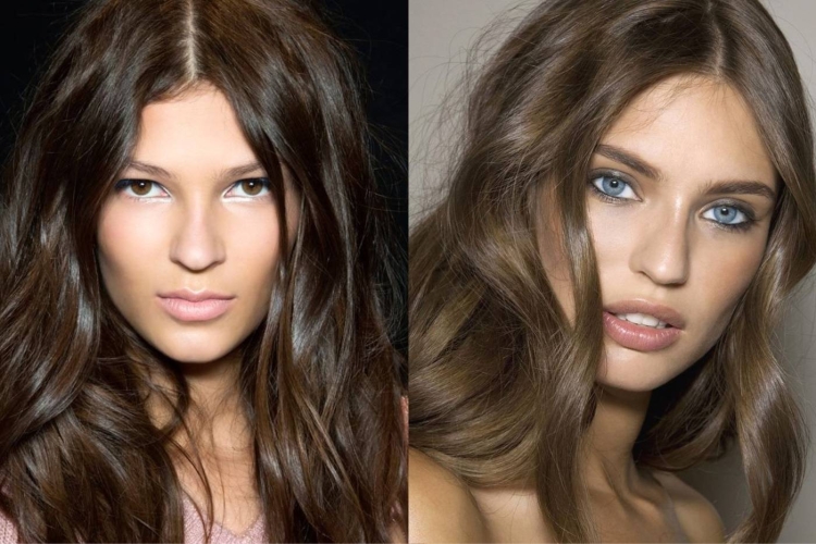 Красивый русый цвет волос