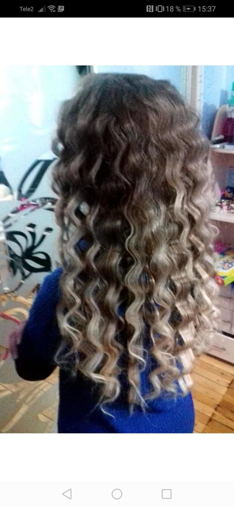 Кудри на тройную плойку