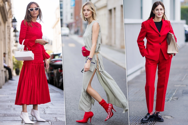 Приглушенный красный с чем носить