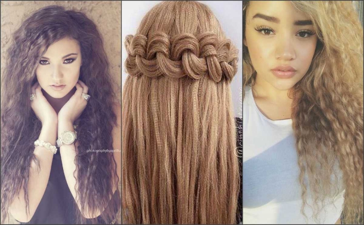 Гофре на волосах 2022