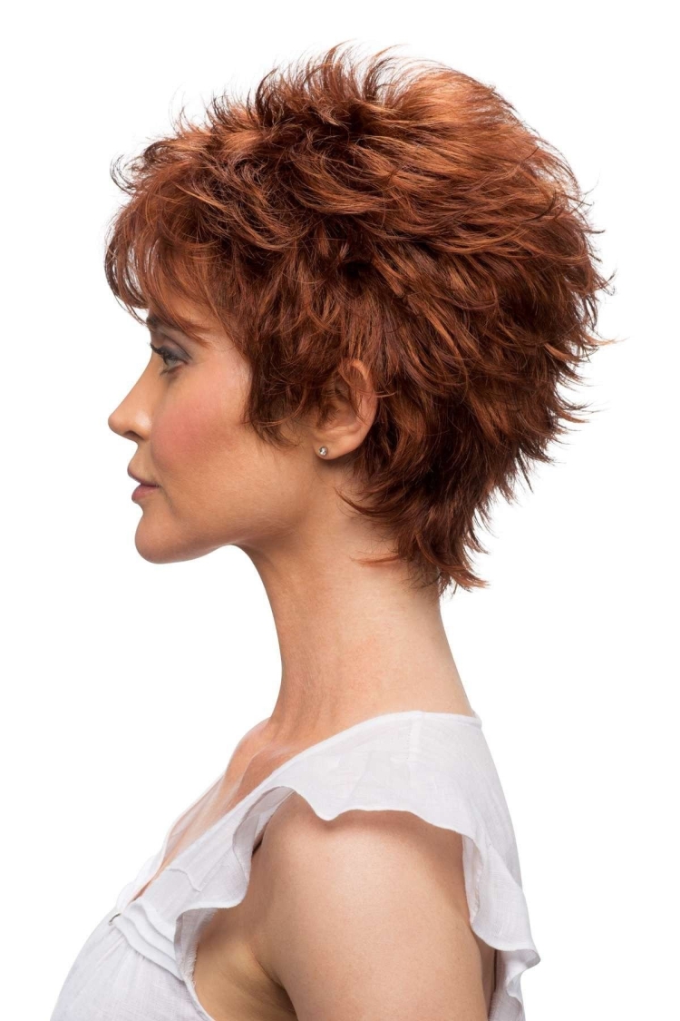 Стрижка Каскад Гаврош на короткие волосы