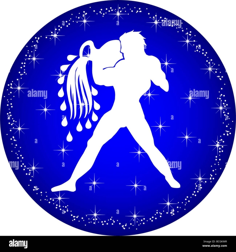 Водолей в круге