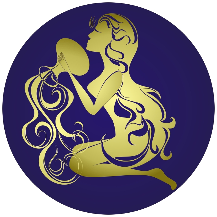 Водолей знак зодиака в круге