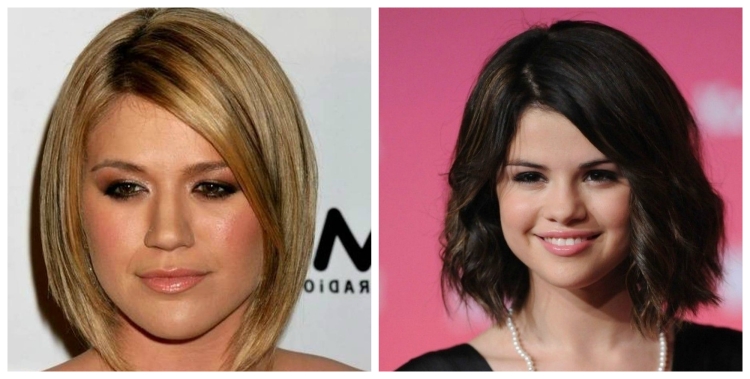 Подходящие прически для круглого лица