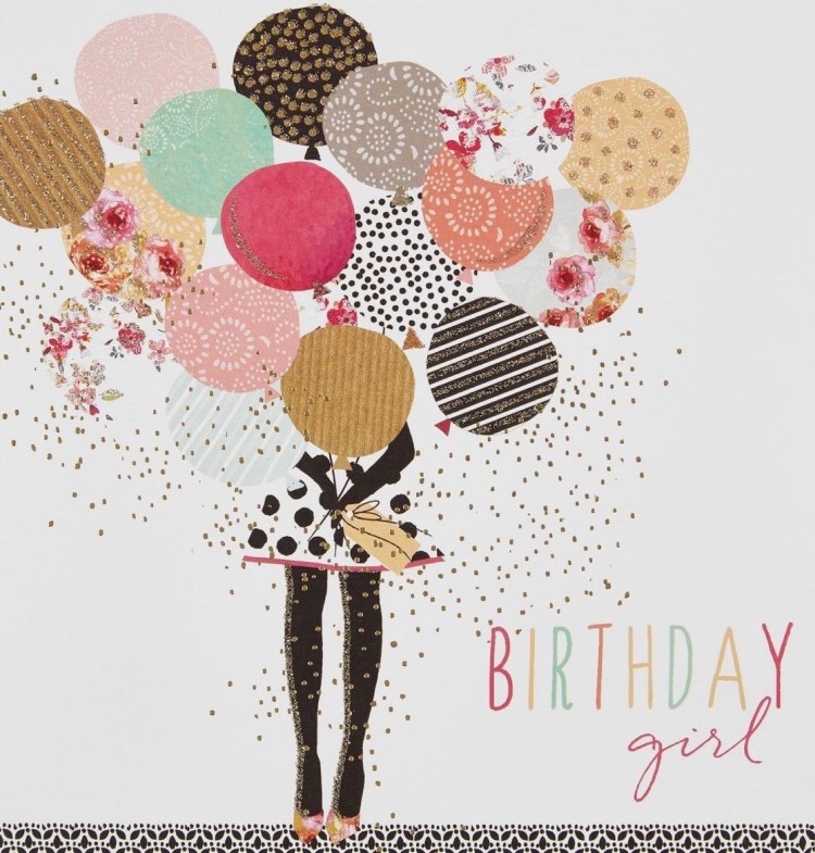 Стильные открытки с днем рождения