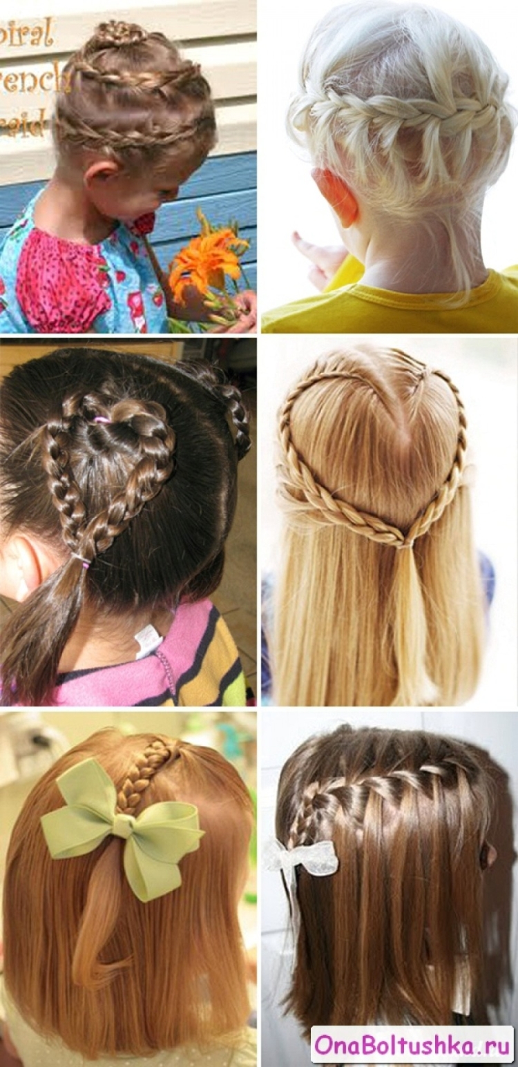Детские причёски на длинные волосы в домашних