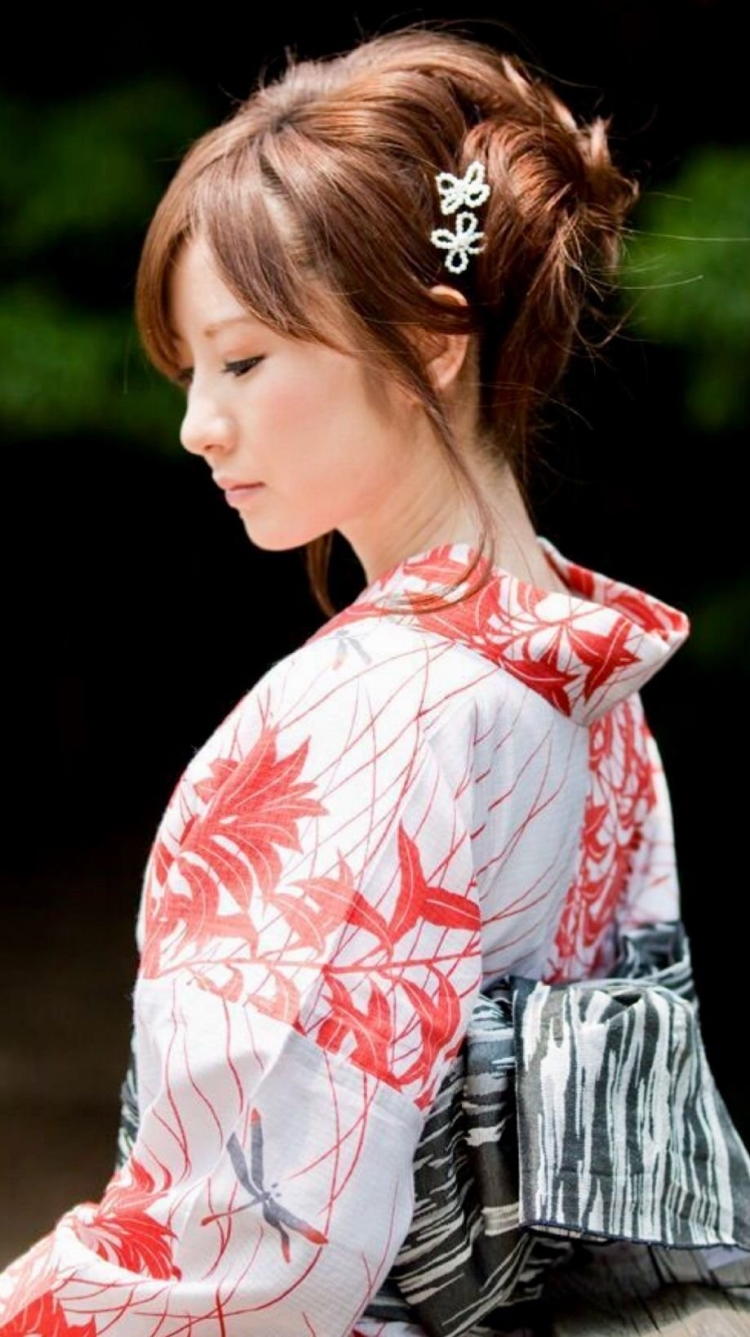 Блузка в японском стиле