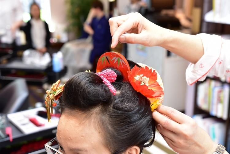 Китайские традиционные прически