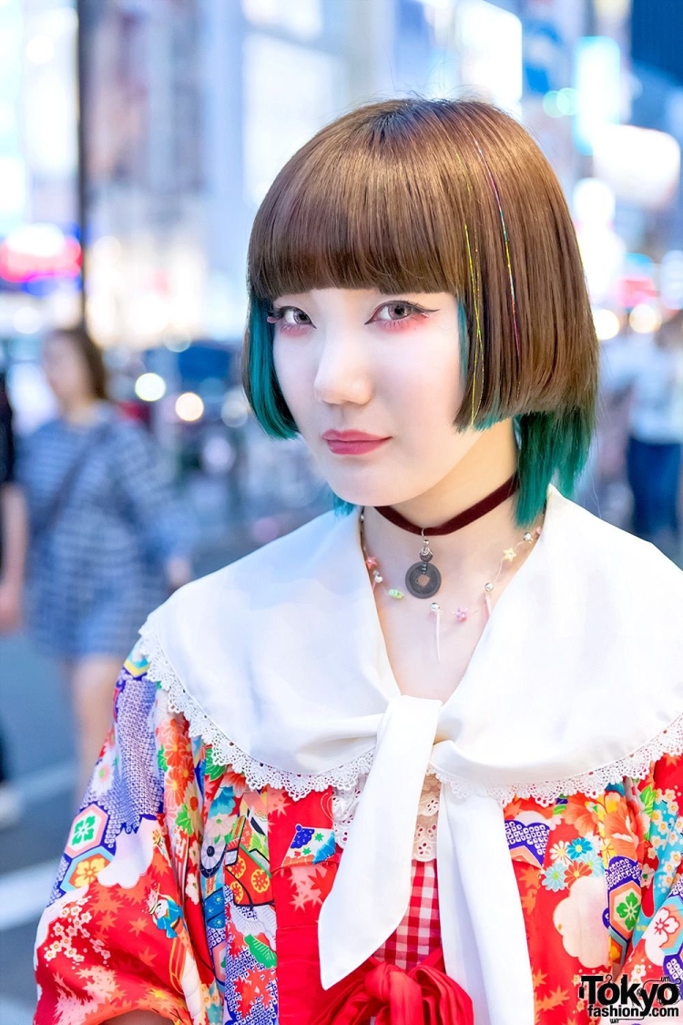 Прически в стиле Харадзюку